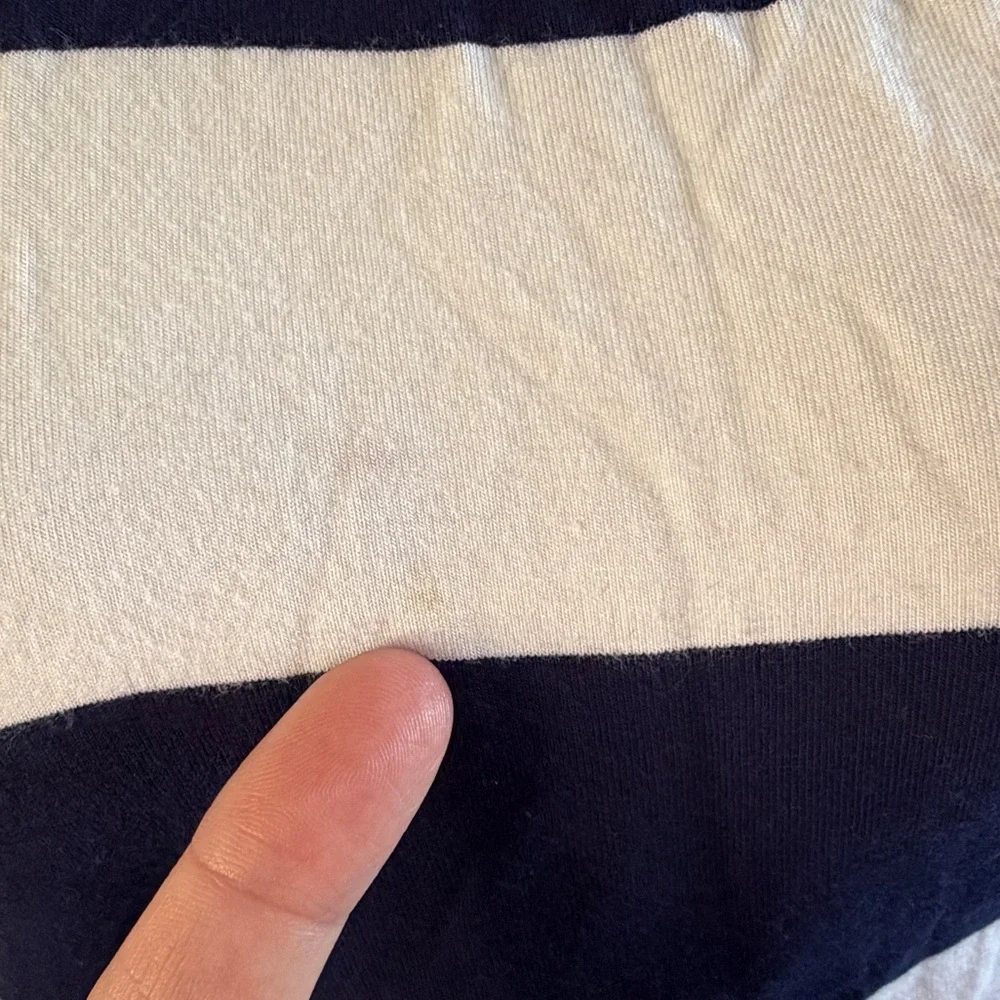 Tommy Bahama Navy and White Striped Maxi Dress - Picture 4 of 6